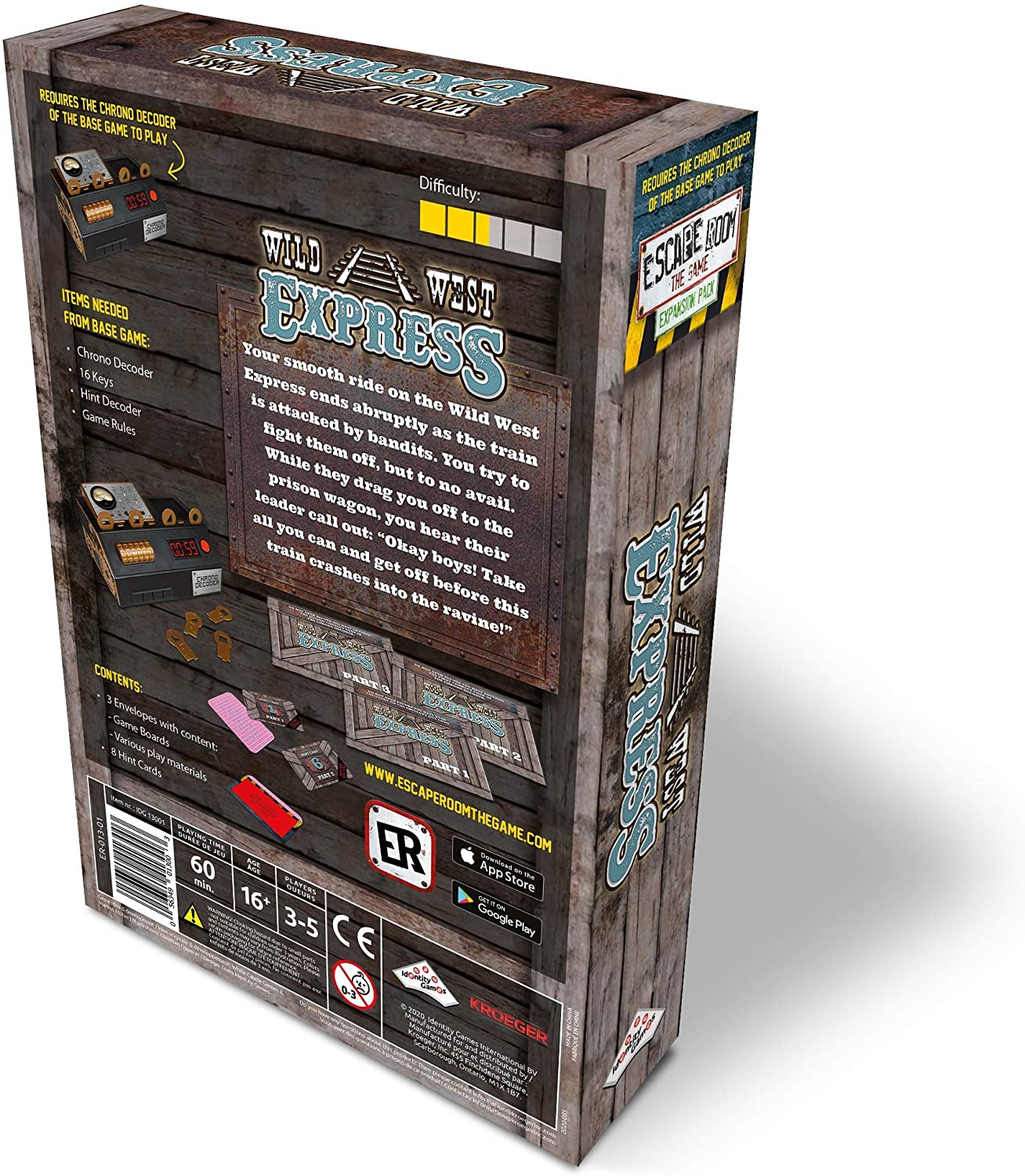 Escape Room the Game : Wild West Express Expansion